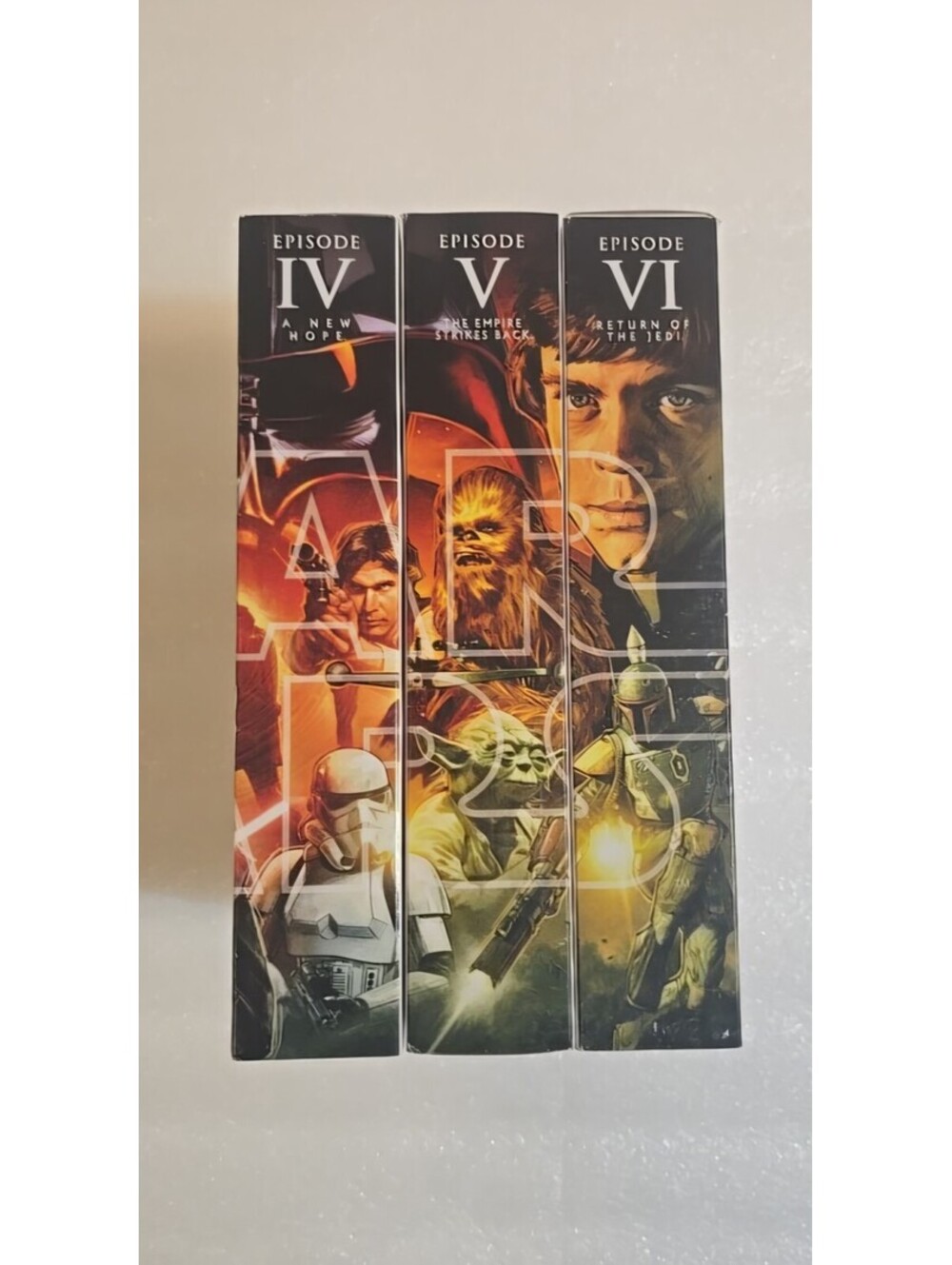 Hasbro Star Wars Commemorative Triology Digital Release Episode IV, V & VI NIB